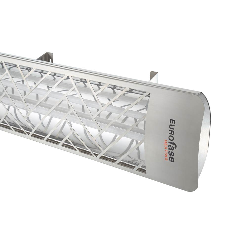 Eurofase EF50240S1 Stainless Steel Eurofase Ef50240s1 Dual Element 39 Inch 5000 Watt Electric Patio Heater Image 1