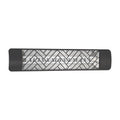 Eurofase EF50208B1 Black Eurofase Ef50208b1 Dual Element 39 Inch 5000 Watt Electric Patio Heater Image 1
