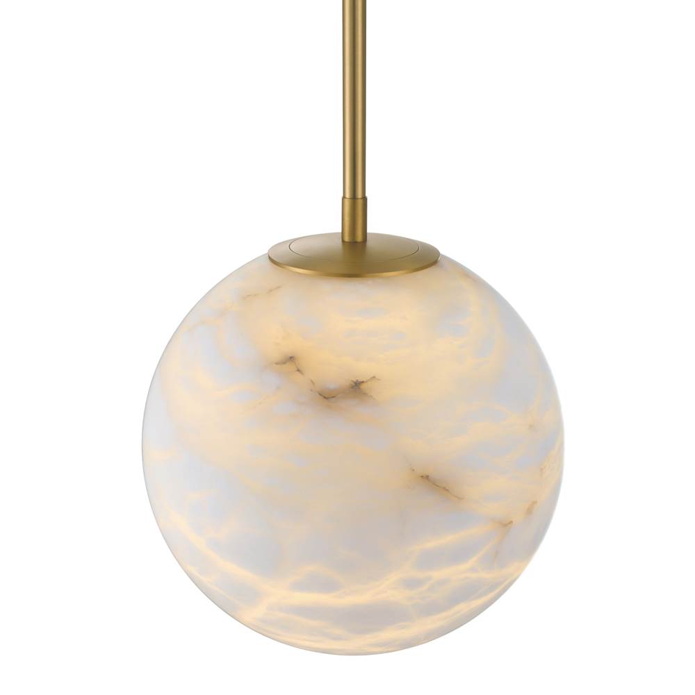 Eurofase 46766-014 Gold Kepler, Pendant , 12'', Gold, Alabaster Image 2