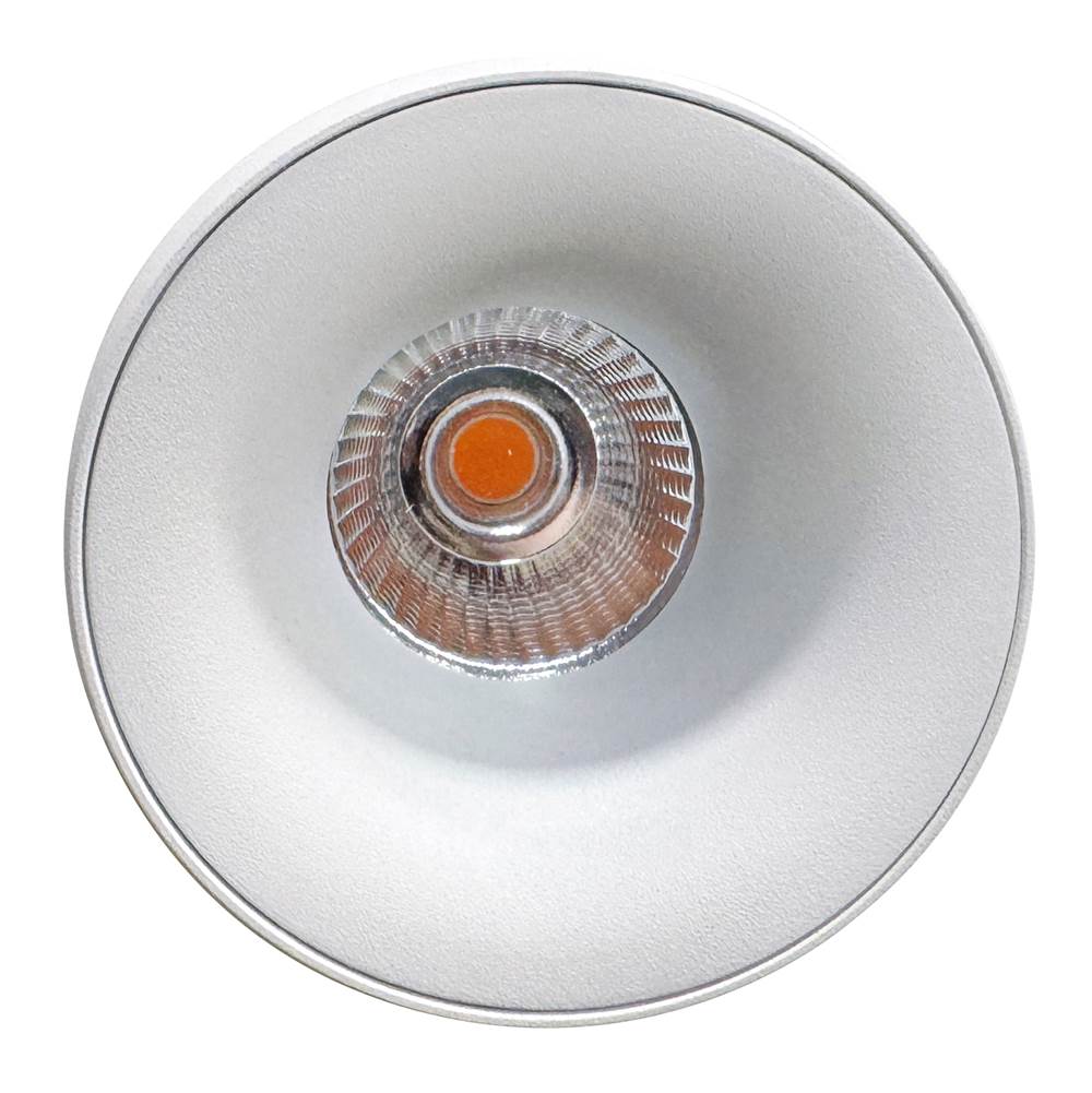 Eurofase Echo 15w White Trim Wide 3000k Clear Lens White Ring
