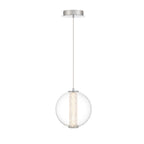 Eurofase 45735-011 Chrome Atomo, Pendant, 9'', Chrome, Clear Glass Image 2