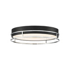 Eurofase 39408-020 Silver Black Mix Grafice, Flush Mount , 18'', Silver-black Mix Image 1