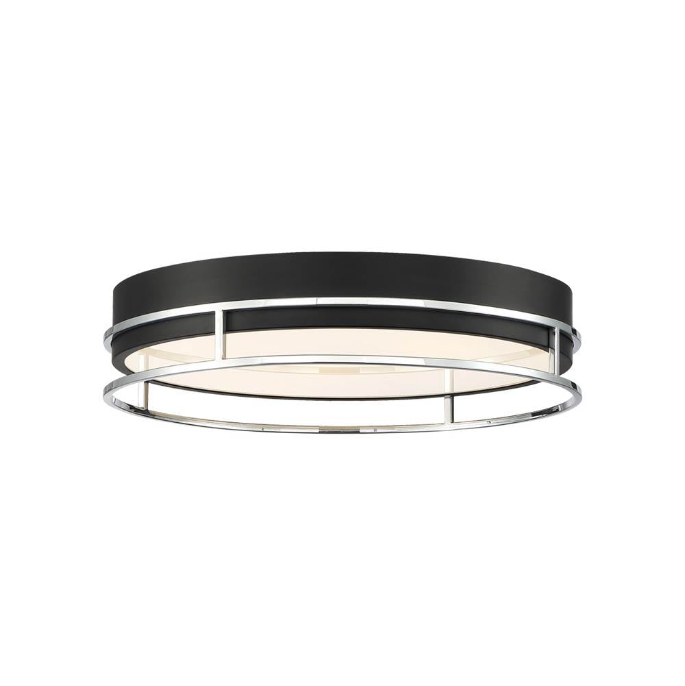 Eurofase 39408-020 Silver Black Mix Grafice, Flush Mount , 18'', Silver-black Mix Image 1