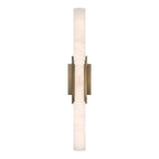Eurofase 49035-018 Antique Brass Venna, Wall Sconce , 28'', Antique Brass, Alabaster Image 2