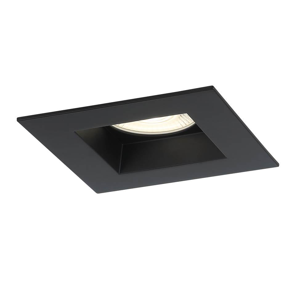 Eurofase Midway 6'' 24w 1 Light Square Trim 5cct Black