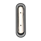 Eurofase 49443-011 Matte Black Tramore, Wall Sconce, 22'', Matte Black, Silver Glass Image 6