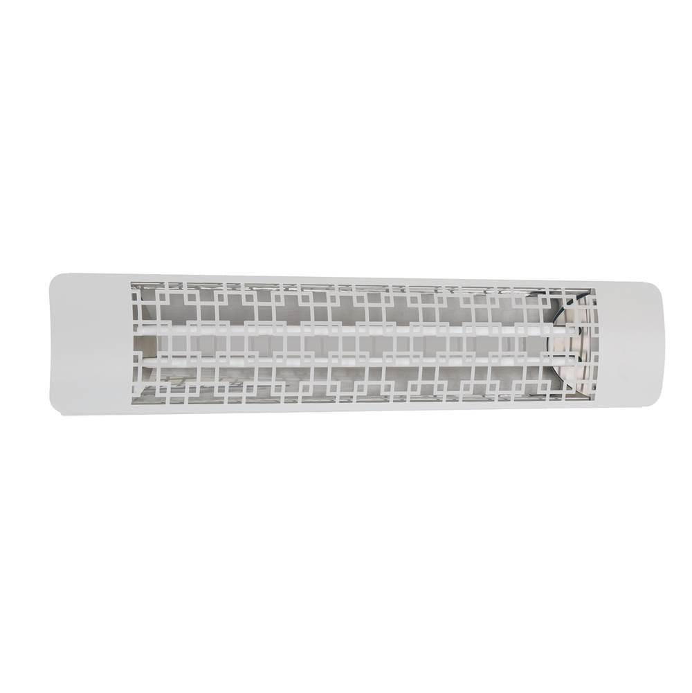 Eurofase Ef40 Series Eurofase Ef40208w5 Dual Element 39 Inch 4000 Watt Electric Patio Heater