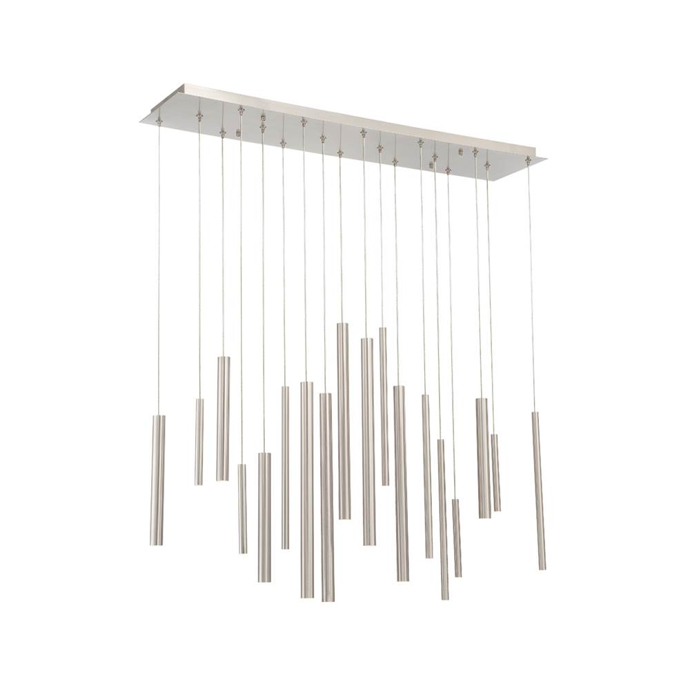 Eurofase Santana, Chandelier , 18-light, 42'', Satin Nickel