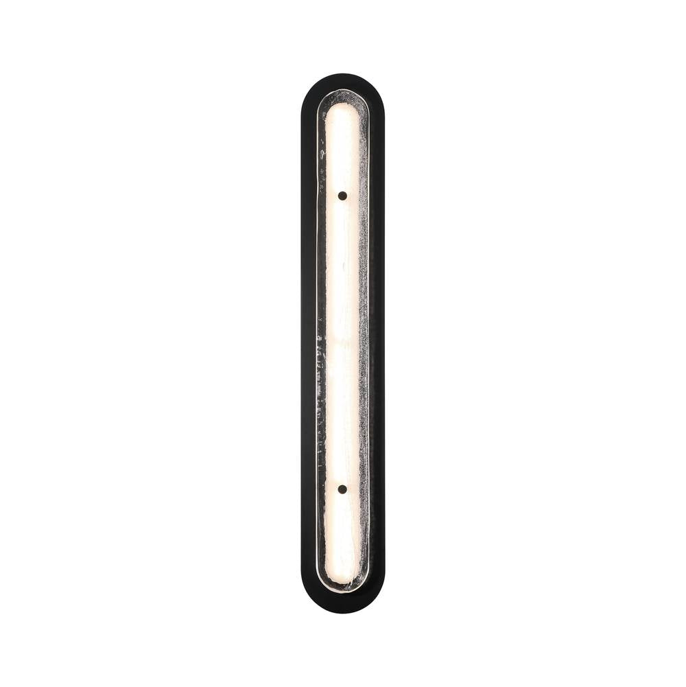 Eurofase 49177-015 Powder Coat Black Tramore, Outdoor, 38'', Powder Coat Black, Silver Glass Image 7