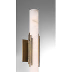Eurofase 49033-014 Antique Brass Venna, Wall Sconce , 22'', Antique Brass, Alabaster Image 3
