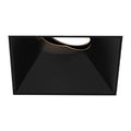 Eurofase Oscar Large 40w Square Black Trimless Black Baffle Gimbal Wide 2700k Clear Lens