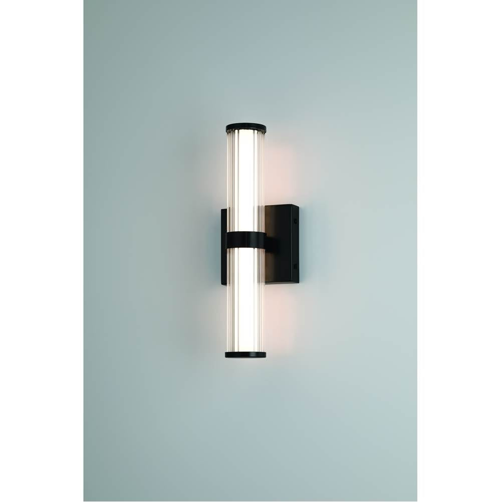 Eurofase 47123-021 Matte Black Fayton, Outdoor, 14'', Matte Black, Clear Glass Image 8