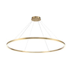 Eurofase Spunto, Chandelier, 61'', Brushed Gold, White Glass