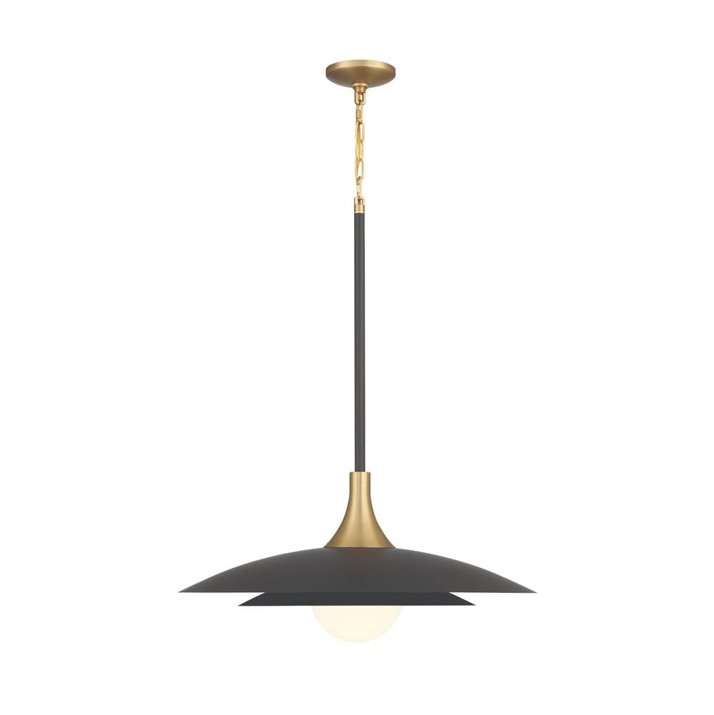 Eurofase 46785-046 Matte Black Welsh, Pendant, 30'', Matte Black, White Glass Image 4