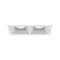 Eurofase BVOR2T02RFRF1527WCL  Bravo 15w 2 Light White Trim Wide 2700k Clear Lens Image 1