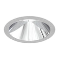 Eurofase Oscar Medium 26w Round White Trim Chrome Baffle Wide 3500k Clear Lens