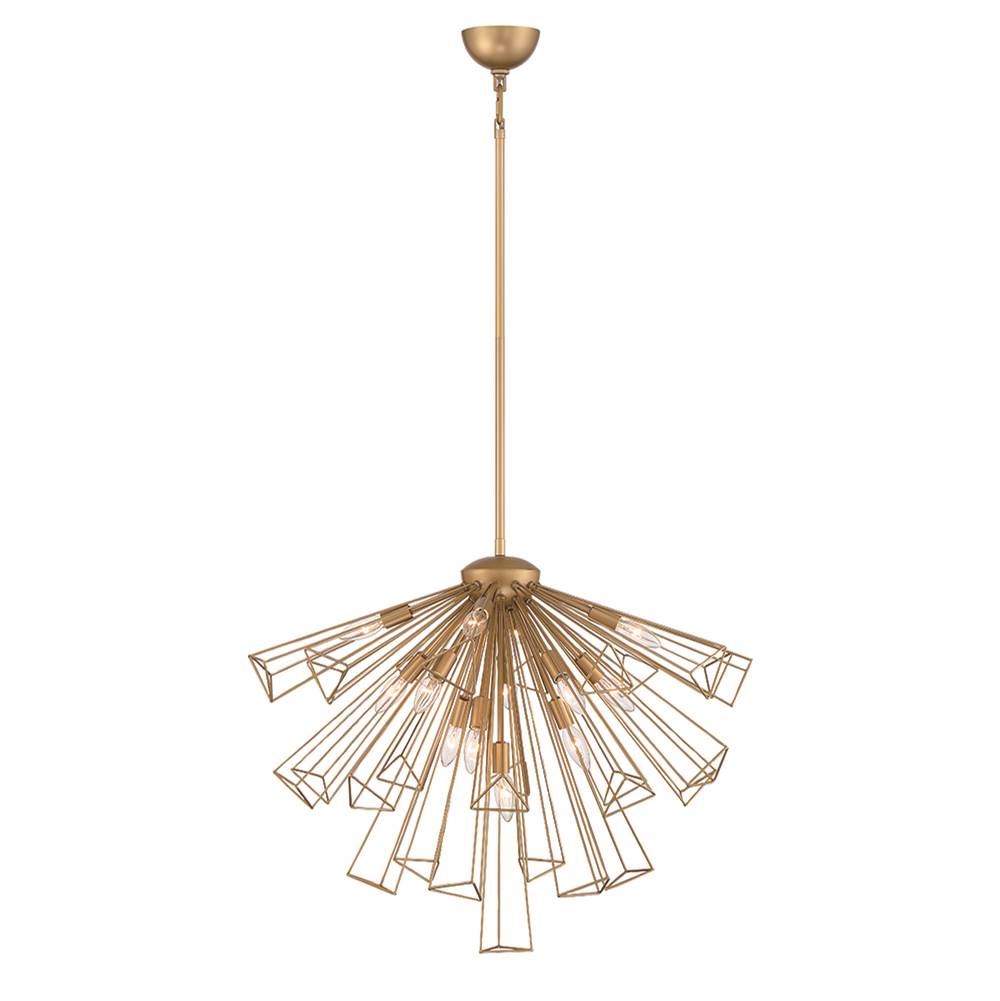 Eurofase Dendelio, Chandelier , 13-light, 30'', Matte Gold