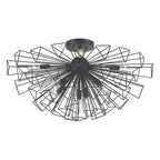 Eurofase 46762-016 Matte Black Dendelio, Chandelier , 9-light, 30'', Matte Black Image 5