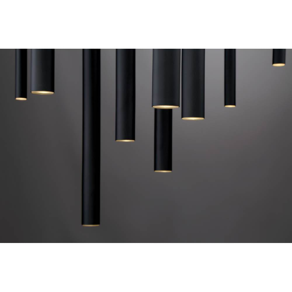Eurofase 31445-016 Matte Black Santana, Chandelier , 18-light, 24'', Matte Black Image 3