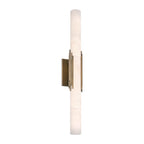 Eurofase Venna, Wall Sconce , 28'', Antique Brass, Alabaster