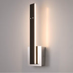 Eurofase Verdura, Wall Sconce, 16'', Matte Black, White Acrylic