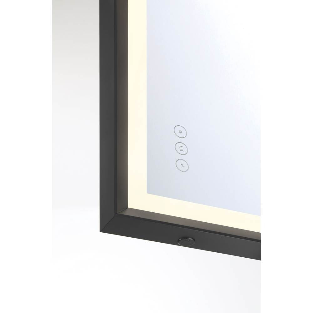 Eurofase 48974-035 Brushed Black Artell, Mirror , 24'' X 36'', Brushed Black Image 1