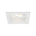 Eurofase 28722-35-014 White Amigo 15w 1 Light Square Trim Gimbal 3500k White Image 1