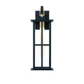 Eurofase 47201-019 Brass Black Mix Greyson, Outdoor, 22'', Brass-black Mix, Clear Glass Image 1