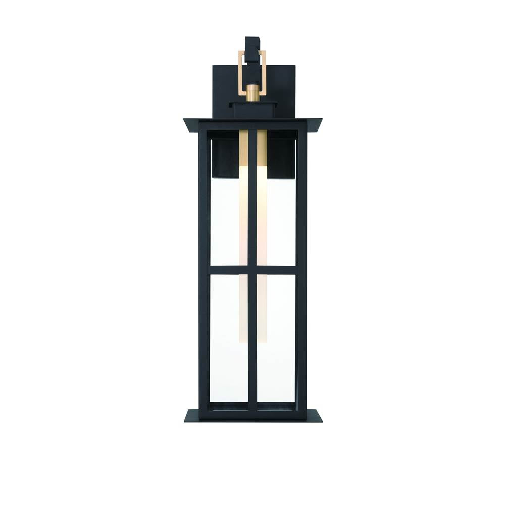 Eurofase 47201-019 Brass Black Mix Greyson, Outdoor, 22'', Brass-black Mix, Clear Glass Image 1