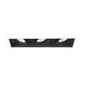 Eurofase Amigo 26w 3 Lights Trimless Gimbal 3000k Black