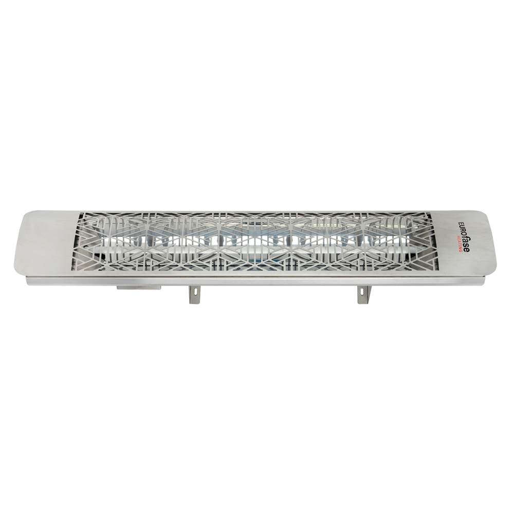 Eurofase EF15120S3 Stainless Steel Eurofase Ef15120s3 Single Element 39 Inch 1500 Watt Electric Patio Heater Image 3