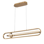 Eurofase 37039-028 Matte Gold Demark, Chandelier , 42'', Matte Gold Image 8