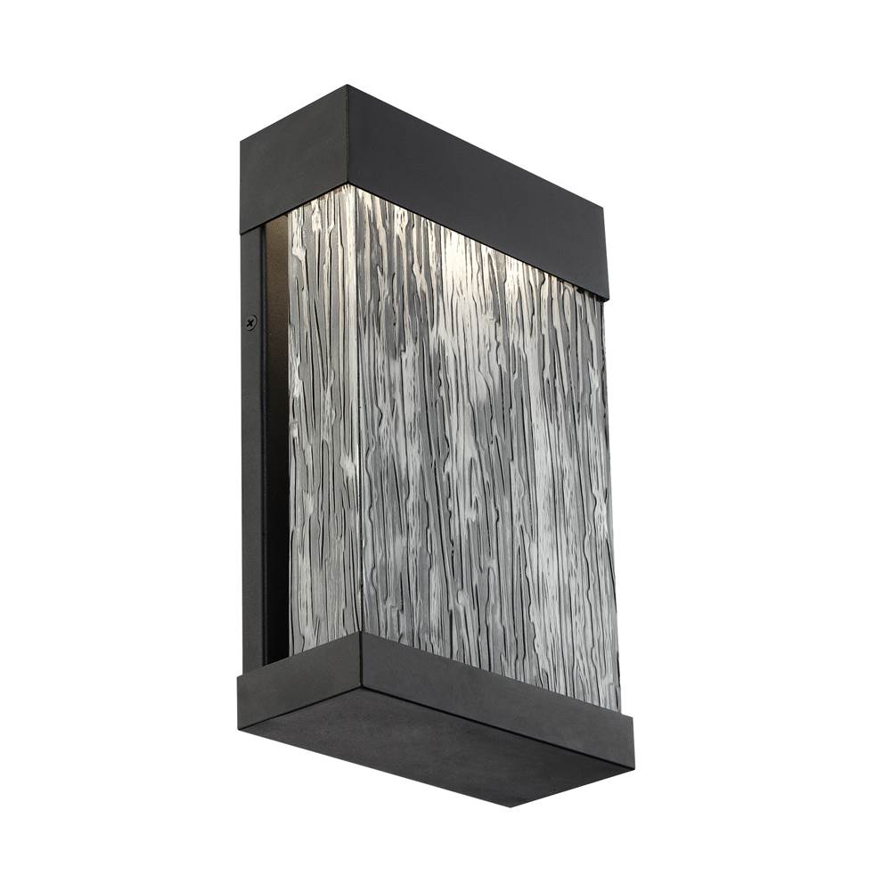 Eurofase 35891-017 Powder Coat Black Tiffany, Outdoor, 11'', Powder Coat Black, Clear Glass Image 1