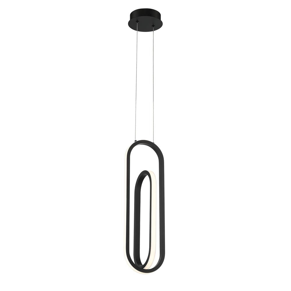 Eurofase 37038-014 Matte Black Demark, Pendant , 22'', Matte Black Image 1