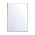 Eurofase 48975-018 Brushed Gold Artell, Mirror , 30'' X 42'', Brushed Gold Image 1