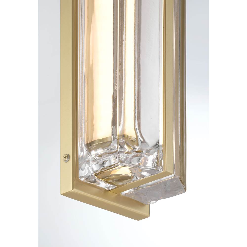 Eurofase 49023-015 Gold Langferd, Outdoor, 16'', Gold, Clear Glass Image 2