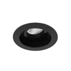 Eurofase 28720-35-021 Black Amigo 15w 1 Light Round Trim Gimbal 3500k Black Image 2