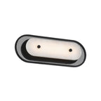 Eurofase 49442-021 Matte Black Tramore, Wall Sconce , 16'', Matte Black, Alabaster Image 2