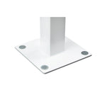 Eurofase Pole Mount Eurofase Ef6108pmw 61 Inch 8ft White Pole Mount With Single Crossbar