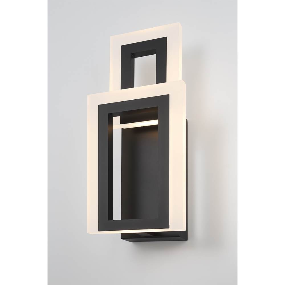 Eurofase 45908-024 Matte Black Inizio, Wall Sconce , 16'', Matte Black Image 1
