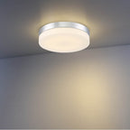 Eurofase 30152-014 White Koss,1lt Led Flushmnt,lrg,chr Image 2