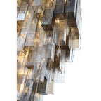 Eurofase 47913-011 Chrome Altesa, Chandelier, 46-light, 59'', Chrome, Mixed Glass Image 5