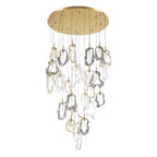 Eurofase 49238-013 Gold Norah, Chandelier, 26-light, 39'', Gold, Mixed Glass Image 2