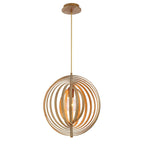 Eurofase 31874-014 Wood Abruzzo, Pendant , 18'', Wood Image 2