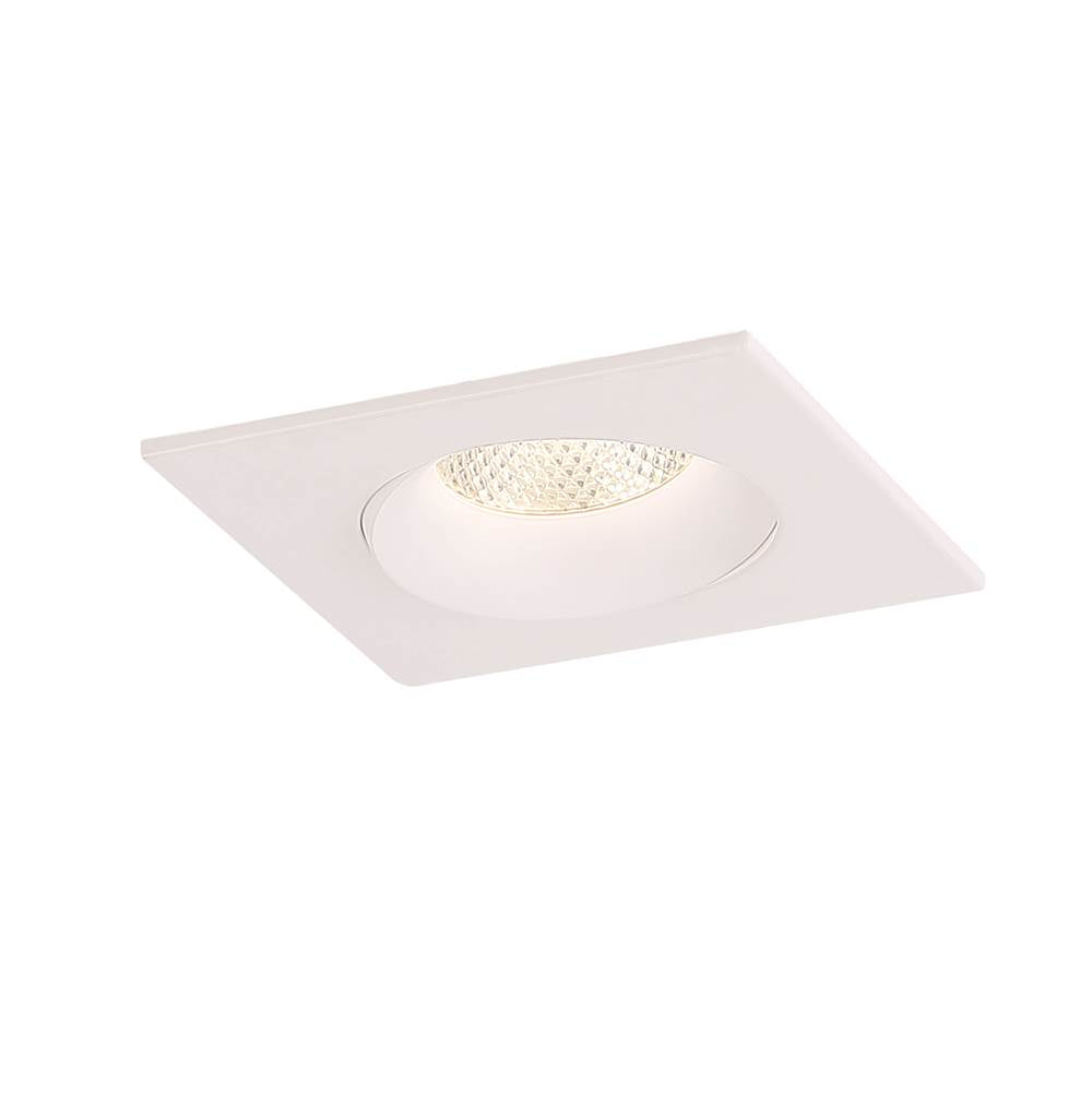 Eurofase 45370-014 White Midway 3.5'' 12w 1 Light Square Gimbal Trim 5cct White Image 1