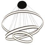 Eurofase 37090-012 Matte Black Forster, Chandelier , 3-light, 60'', Matte Black Image 2