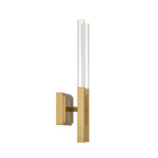 Eurofase 46426-031 Gold Benicio, Wall Sconce, 2-light, 18'', Gold, Clear Glass Image 3