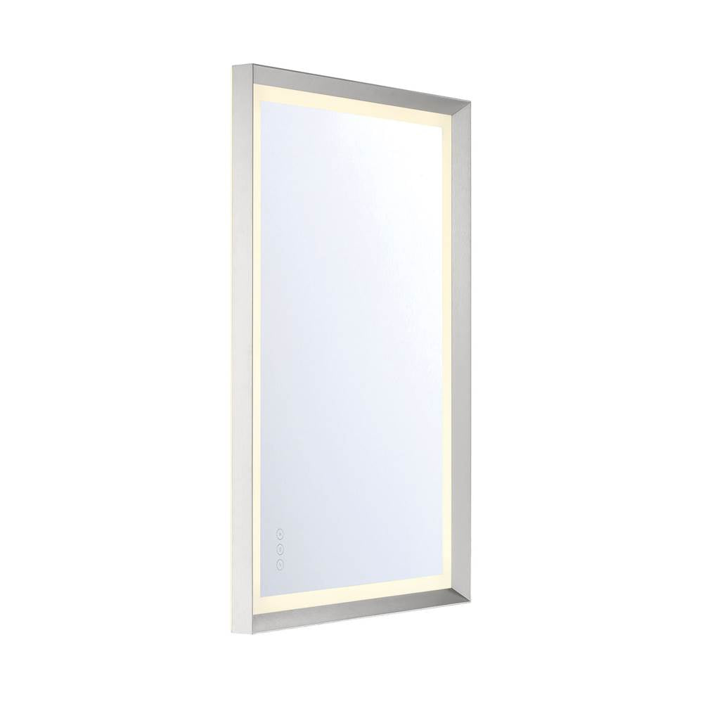 Eurofase 48974-028 Brushed Silver Artell, Mirror , 24'' X 36'', Brushed Silver Image 4