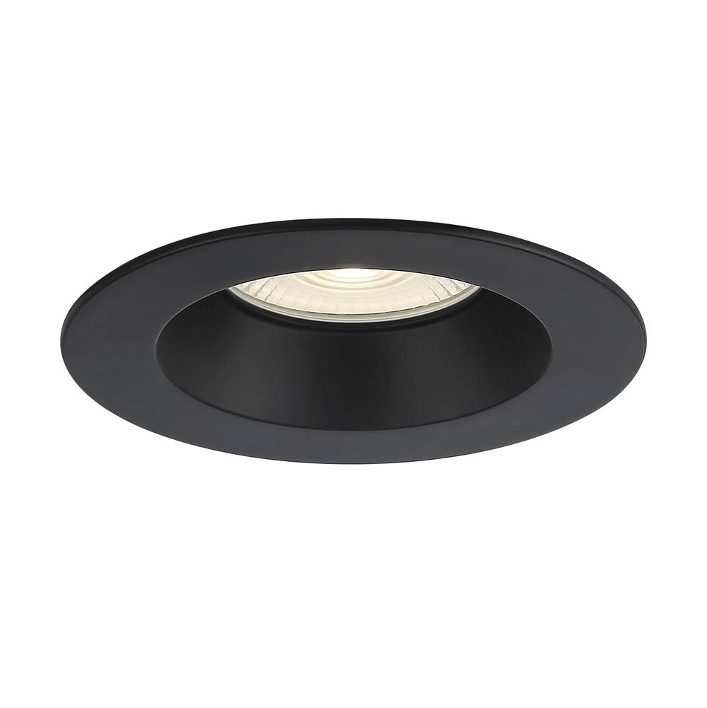Eurofase 45378-027 Black Midway 6'' 24w 1 Light Round Trim 5cct Black Image 1