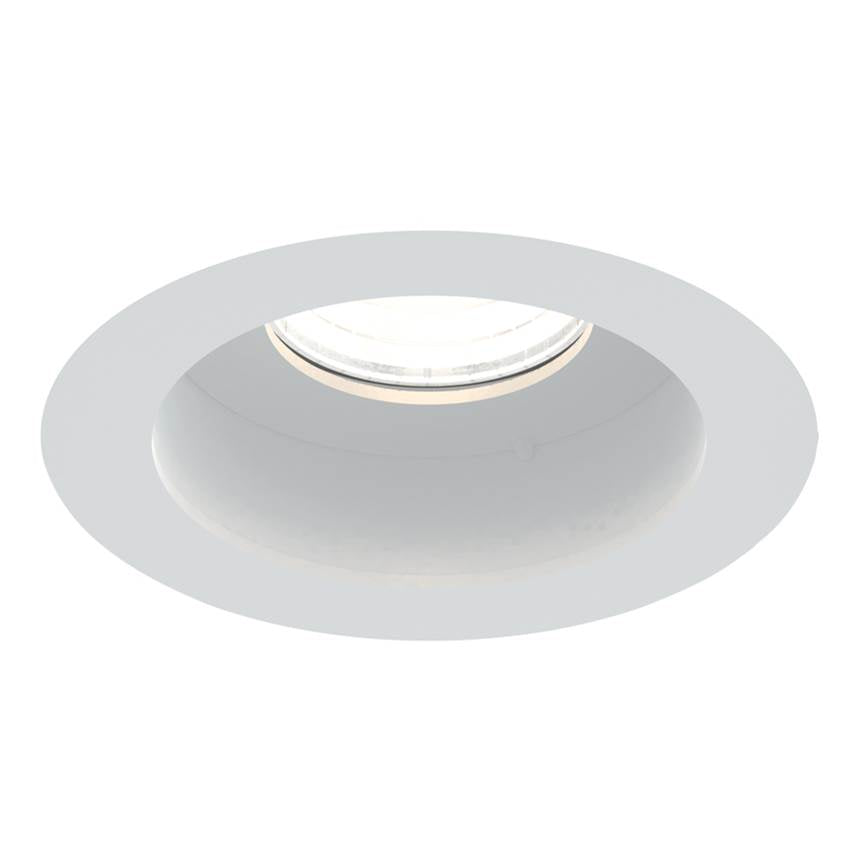 Eurofase Tango 15w 1 Light Round White Trim Wide 3000k Frosted Lens